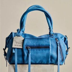 Free People Baby Emerson Tote Bag in Santorini Blue